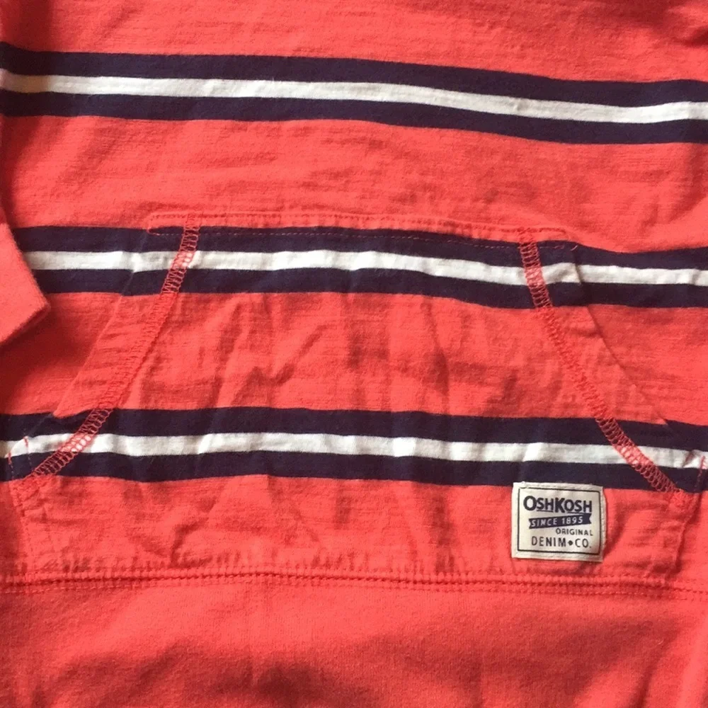 OshKosh Bgosh Orange long sleeve shirt hoodie